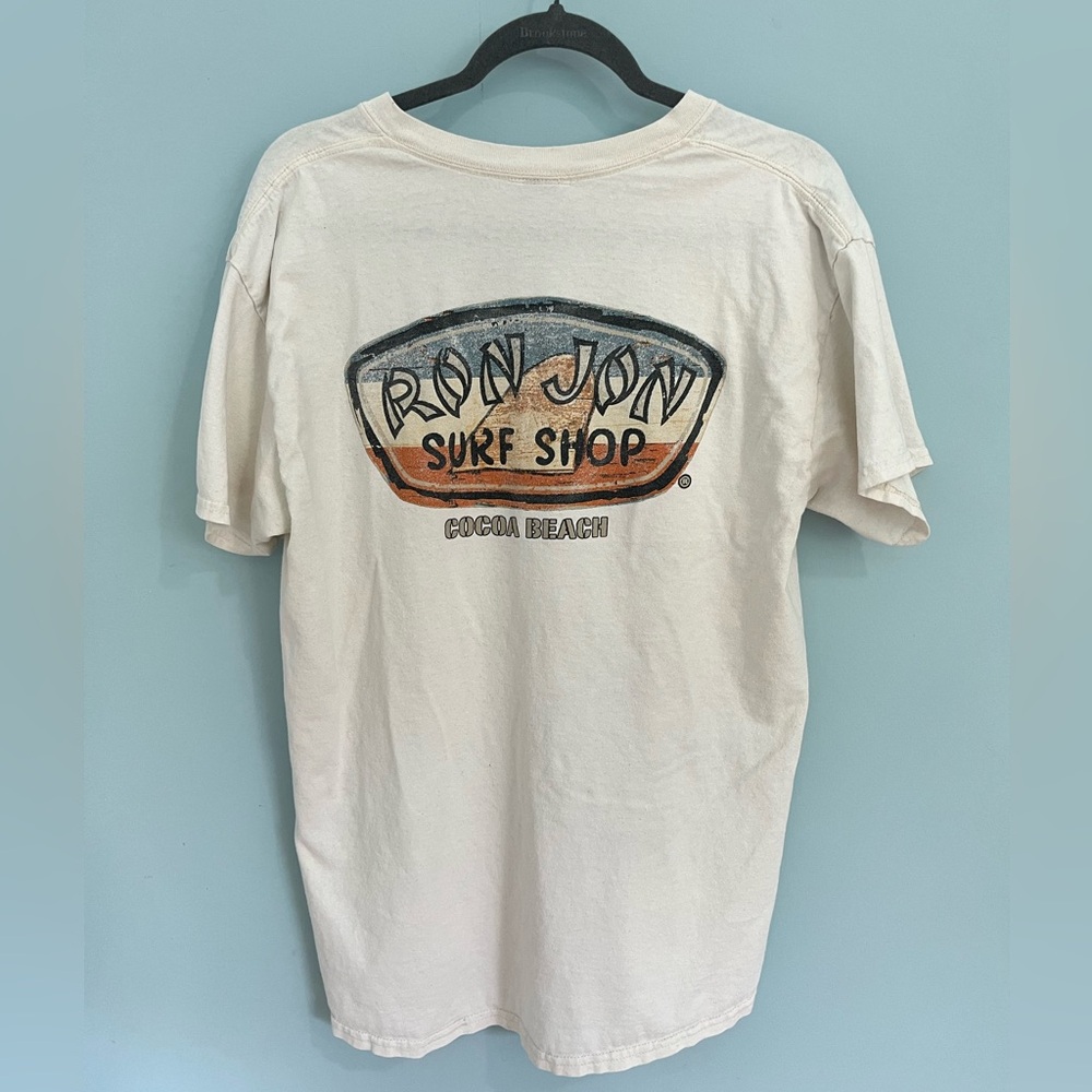 Ron Jon White Short Sleeve Tee Cocoa Beach